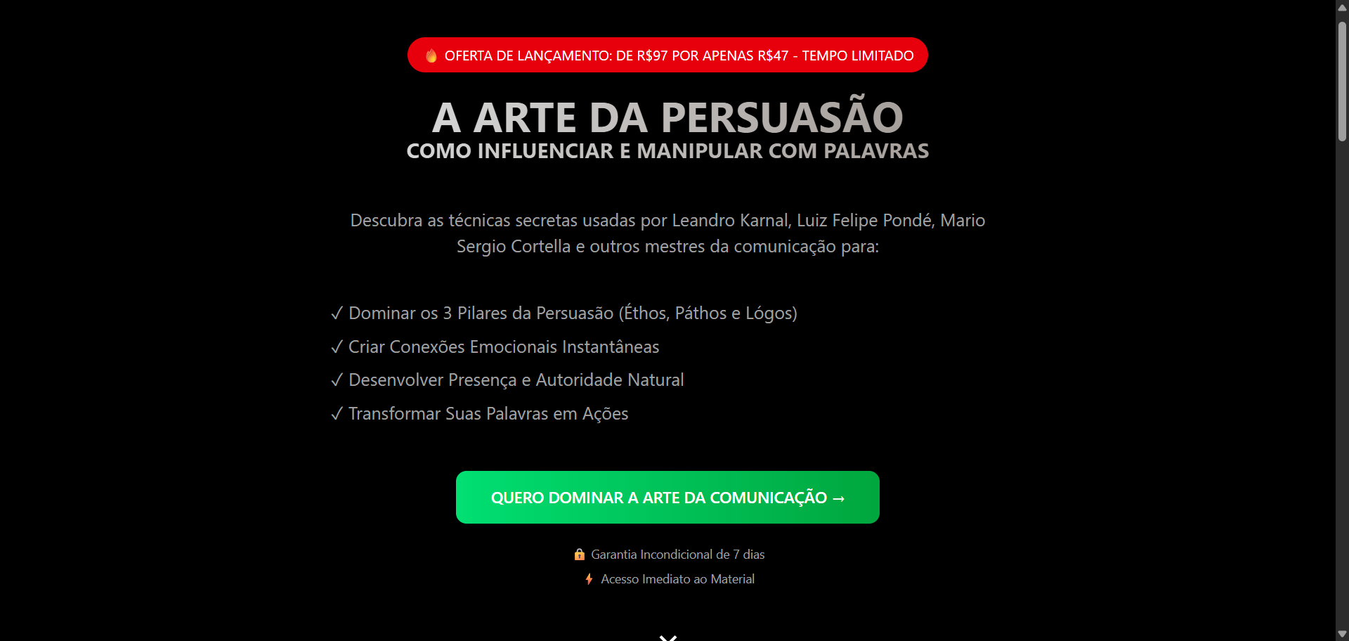 Landing Page - Curso Online
